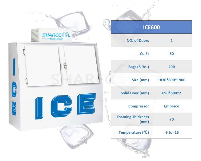 Commercial Bagged Ice Merchandiser