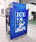 Gas Station 110V 60Hz Ice Cold Merchandisers Solid Door Ice Bag Freezer