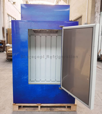 Fan Cooling Solid Door Bagged Ice Merchandiser Ice Storage Bin
