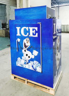 Static Cooling Bagged Ice Merchandiser N-ST Climate Type Defrorsting Glass Door