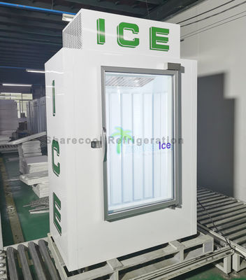Static Cooling Bagged Ice Merchandiser N-ST Climate Type Defrorsting Glass Door