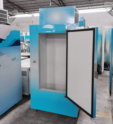 Static Cooling Ice Bin Merchandiser Minus 5-15 Degrees Outdoor