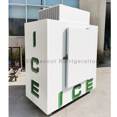 Fan Cooling 600L Indoor Ice Merchandiser Single Door Digital Temperature Control