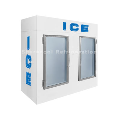 Glass Doors Bagged Ice Merchandiser