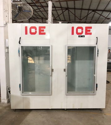 Glass Doors Bagged Ice Merchandiser