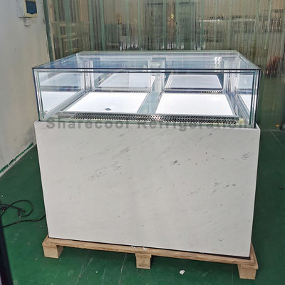 CE Chocolate Display Refrigerator 110V 60Hz Refrigerated Chocolate Counter Display Case