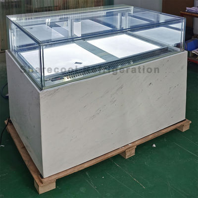 CE Chocolate Display Refrigerator 110V 60Hz Refrigerated Chocolate Counter Display Case