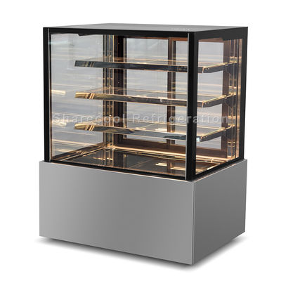 Commercial Stainless Steel Fan Cooling Cake Showcase Refrigerate Cake Display