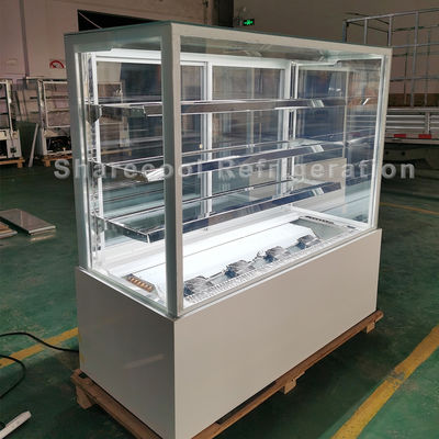 4 Layers Glass Cake Display Cake Showcase Cabinet Air Cooling With Defroster
