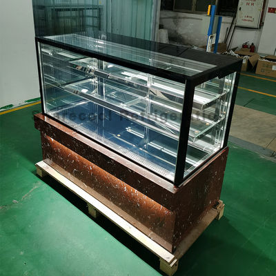 1.2m 1.5m 1.8m Cake Display Refrigerator Lower Loise 2 Adjustable Shelves