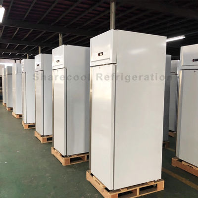 LED inisde Upright Freezer Refrigerator Monoblock Design GN Pans Applicable