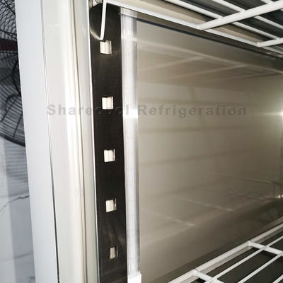 110V 60Hz Low E Glass Door Upright Chiller Digital Temperature Controller