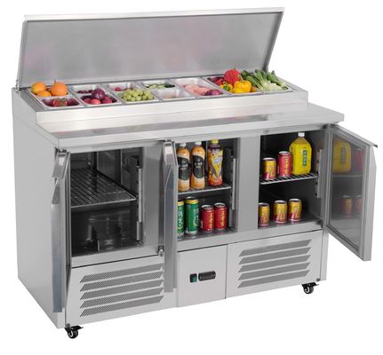 390L Refrigerated Saladette Counter