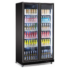 Digital Control R134a Commercial Display Refrigerator Glass Door Beer Cooler