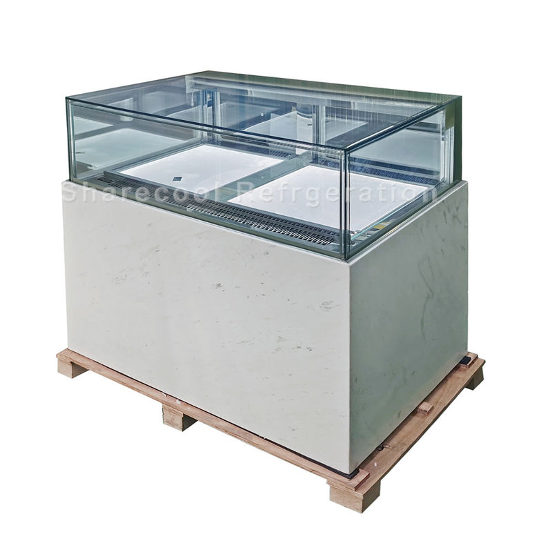 CE Chocolate Display Refrigerator 110V 60Hz Refrigerated Chocolate Counter Display Case