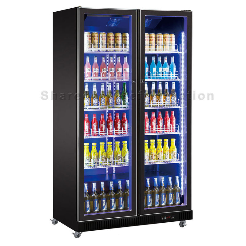 Sharecool Commercial Upright Fridge 1100x600x1980mm Beverage Display Cooler